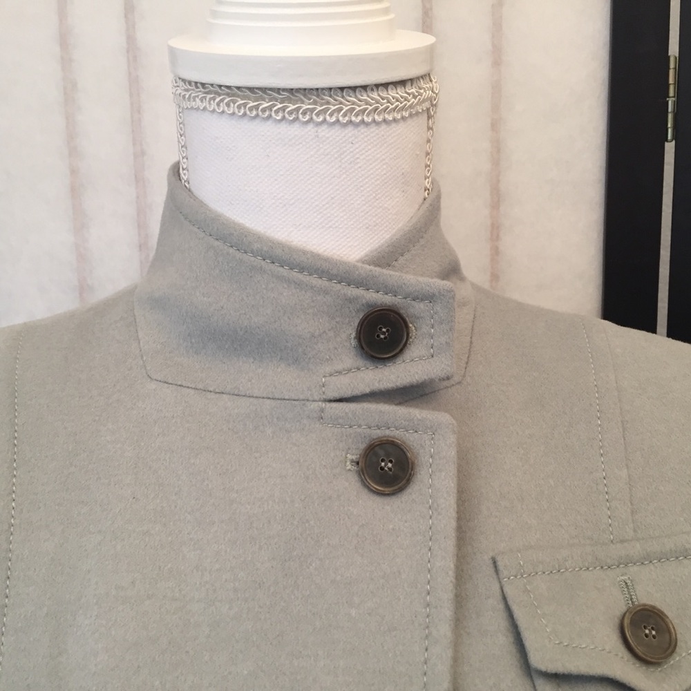 Akris Punto Wool Angora Blazer Jacket Size 4 - Picture 4 of 9